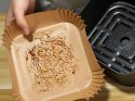 Wkład papierowy do frytkownicy beztłuszczowej do pieczenia air fryer 50 szt
