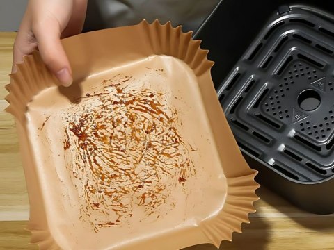 Wkład papierowy do frytkownicy beztłuszczowej do pieczenia air fryer 50 szt Wkład papierowy do frytkownicy beztłuszczowej do pieczenia air fryer 50 szt