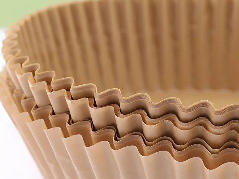 Wkład papierowy do frytkownicy beztłuszczowej okrągły air fryer 50szt Wkład papierowy do frytkownicy beztłuszczowej okrągły air fryer 50szt