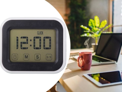 Zegar elektroniczny cyfrowy budzik lcd alarm wyświetlacz alarm stojący Zegar elektroniczny cyfrowy budzik lcd alarm wyświetlacz alarm stojący
