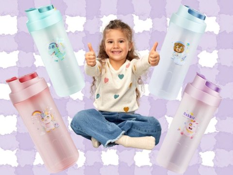 Butelka bidon na wodę dla dzieci 500ml szkolny do szkoły przedszkola Butelka bidon na wodę dla dzieci 500ml szkolny do szkoły przedszkola