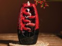 Kominek zapachowy ceramiczny wodospad kadzidło aromaterapia + 10 knotów