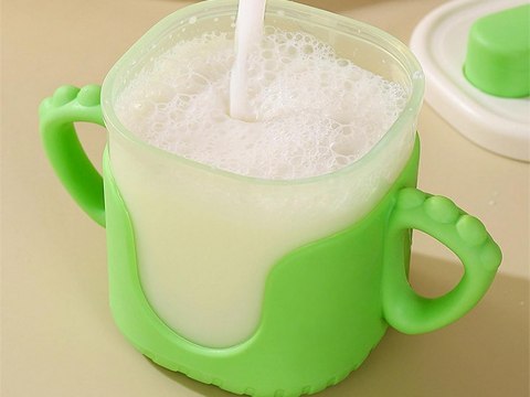 Kubek niekapek dla dziecka do picia silikonowe uchwyty 300ml ze słomką Kubek niekapek dla dziecka do picia silikonowe uchwyty 300ml ze słomką