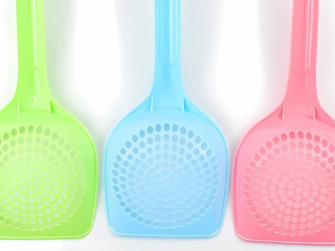 Łopatka do kuwety kota duża szpatułka do żwirku plastikowa wytrzymała Łopatka do kuwety kota duża szpatułka do żwirku plastikowa wytrzymała