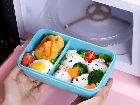 Lunchbox śniadaniówka pojemnik na śniadanie obiad sztućce z bidonem zestaw Lunchbox śniadaniówka pojemnik na śniadanie obiad sztućce z bidonem zestaw
