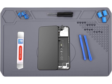 Mata silikonowa serwisowa lutowania organizer duża podkładka 35cm x 25cm Mata silikonowa serwisowa lutowania organizer duża podkładka 35cm x 25cm