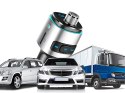 Transmiter bluetooth fm ładowarka samochodowa szybka 2x usb podświetlenie