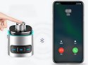 Transmiter bluetooth fm ładowarka samochodowa szybka 2x usb podświetlenie