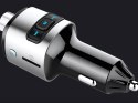 Transmiter bluetooth fm ładowarka samochodowa szybka 2x usb podświetlenie