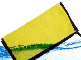 Duża ścierka z mikrofibry do samochodu szyb uniwersalna 60x90 cm chłonna