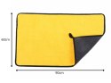 Duża ścierka z mikrofibry do samochodu szyb uniwersalna 60x90 cm chłonna