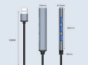 Hub rozdzielacz usb 3.0 5gb/s adapter stacja rozgałęźnik 4x porty usb 3.0