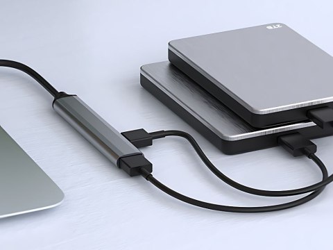 Hub rozdzielacz usb 3.0 5gb/s adapter stacja rozgałęźnik 4x porty usb 3.0 Hub rozdzielacz usb 3.0 5gb/s adapter stacja rozgałęźnik 4x porty usb 3.0