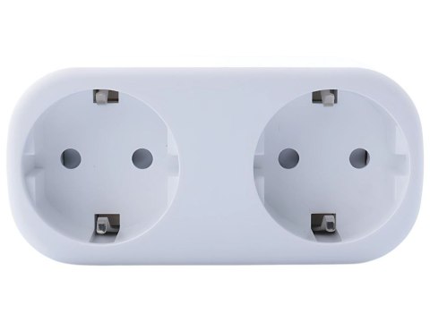 Inteligentne gniazdko podwójne elektryczne wifi smart timer 16a aplikacja Inteligentne gniazdko podwójne elektryczne wifi smart timer 16a aplikacja