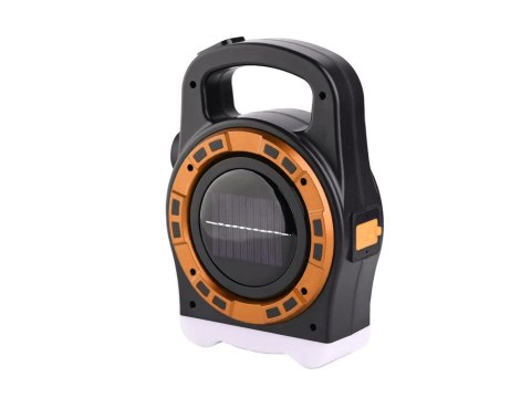 Latarka solarna przenośna lampka akumulatorowa led powerbank reflektor moc Latarka solarna przenośna lampka akumulatorowa led powerbank reflektor moc