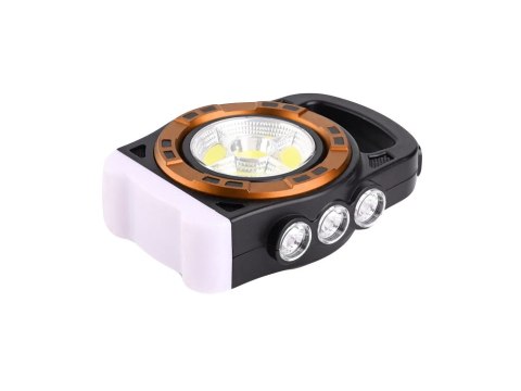 Latarka solarna przenośna lampka akumulatorowa led powerbank reflektor moc Latarka solarna przenośna lampka akumulatorowa led powerbank reflektor moc