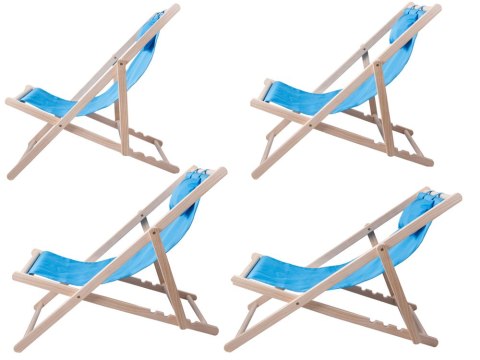 Leżak drewniany leżaki plażowy składany ogrodowy poduszka fotel na plażę Leżak drewniany leżaki plażowy składany ogrodowy poduszka fotel na plażę