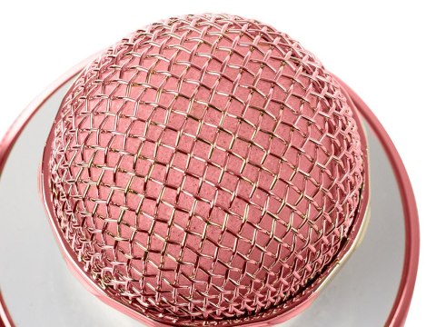 Mikrofon bezprzewodowy bluetooth głośnik karaoke okrągły z etui różne tryby Mikrofon bezprzewodowy bluetooth głośnik karaoke okrągły z etui różne tryby