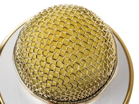 Mikrofon bezprzewodowy bluetooth głośnik karaoke okrągły z etui różne tryby Mikrofon bezprzewodowy bluetooth głośnik karaoke okrągły z etui różne tryby