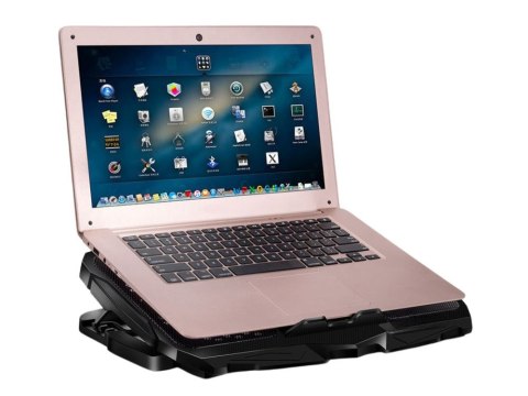 Podkładka podstawka chłodząca pod laptopa led regulowana z portem usb Podkładka podstawka chłodząca pod laptopa led regulowana z portem usb