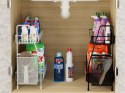 Półka kuchenna organizer kuchenny stojący dwupoziomowy loft z koszyczkiem