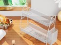 Półka kuchenna organizer kuchenny stojący dwupoziomowy loft z koszyczkiem