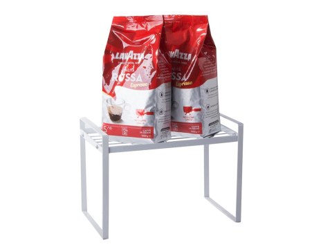 Półka metalowa jednopoziomowa na blat kuchni organizer kuchenny stojak loft Półka metalowa jednopoziomowa na blat kuchni organizer kuchenny stojak loft