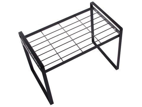 Półka metalowa jednopoziomowa na blat kuchni organizer kuchenny stojak loft Półka metalowa jednopoziomowa na blat kuchni organizer kuchenny stojak loft