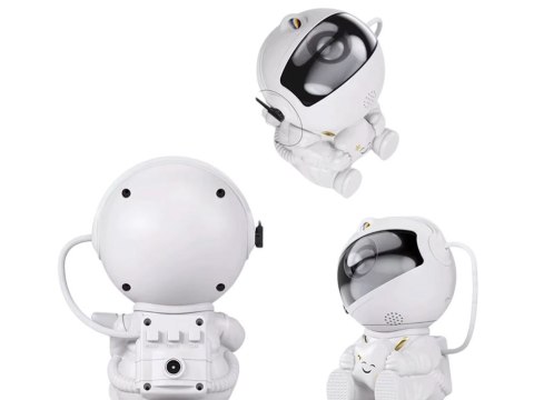 Projektor gwiazd astronauta galaktyka lampka nocna niebo laserowy led pilot Projektor gwiazd astronauta galaktyka lampka nocna niebo laserowy led pilot