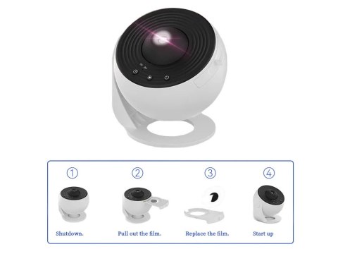 Projektor gwiazd planetarium rzutnik lampka nocna rzutnik laserowy led Projektor gwiazd planetarium rzutnik lampka nocna rzutnik laserowy led