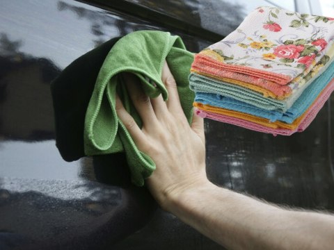 Ściereczki z mikrofibry ścierki czyściki zestaw 6 komplet do czyszczenia Ściereczki z mikrofibry ścierki czyściki zestaw 6 komplet do czyszczenia