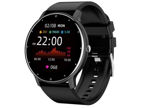 Smartwatch zegarek damski męski gumowy pasek sport bluetooth rozmowy Smartwatch zegarek damski męski gumowy pasek sport bluetooth rozmowy