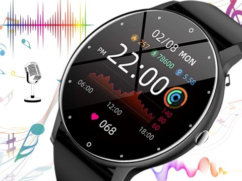 Smartwatch zegarek damski męski gumowy pasek sport bluetooth rozmowy Smartwatch zegarek damski męski gumowy pasek sport bluetooth rozmowy