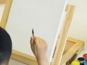 Sztaluga stołowa biurkowa walizka drewniana z szufladą regulacja nachylenia