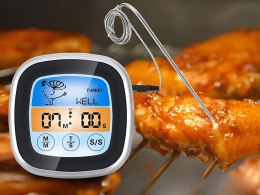 Termometr kuchenny cyfrowy do mięsa żywności na grilla szpilka -50°c 300°c