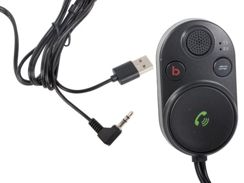 Transmiter samochodowy bluetooth adapter kabel usb aux bt5.3 bass boost Transmiter samochodowy bluetooth adapter kabel usb aux bt5.3 bass boost