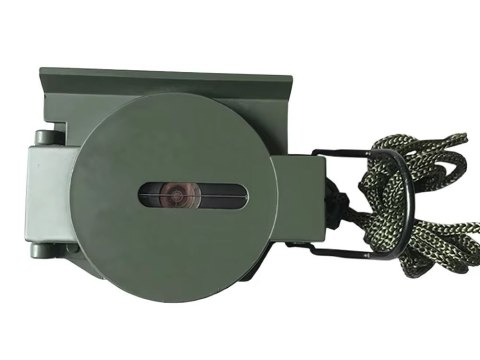 Kompas profesjonalny taktyczny wojskowy militarny metalowy zamykany linijka Kompas profesjonalny taktyczny wojskowy militarny metalowy zamykany linijka