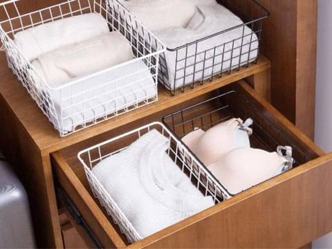 Kosz koszyk organizer metalowy druciany loft do kuchni na owoce biały duży Kosz koszyk organizer metalowy druciany loft do kuchni na owoce biały duży