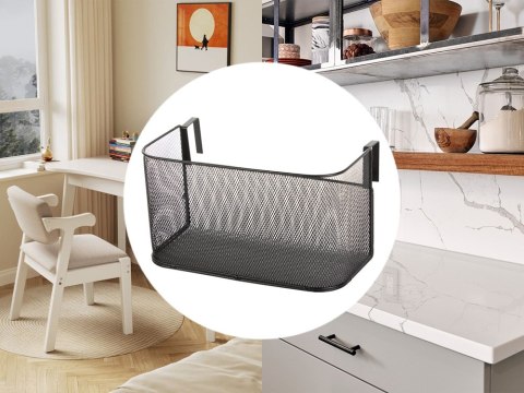 Kosz koszyk organizer metalowy zawieszany na drzwi półka wisząca kuchenna Kosz koszyk organizer metalowy zawieszany na drzwi półka wisząca kuchenna