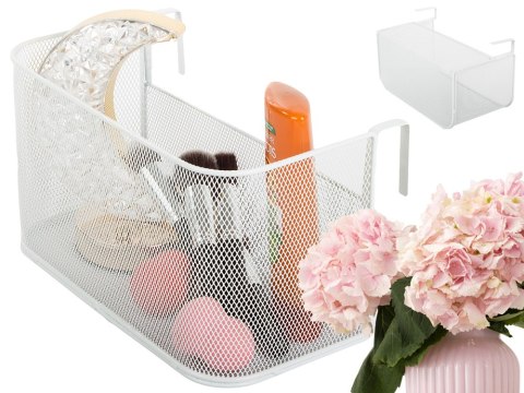 Kosz koszyk organizer metalowy zawieszany na reling półka wisząca kuchenna Kosz koszyk organizer metalowy zawieszany na reling półka wisząca kuchenna