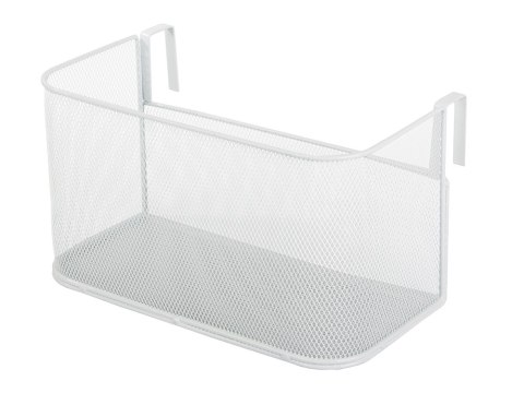 Kosz koszyk organizer metalowy zawieszany na reling półka wisząca kuchenna Kosz koszyk organizer metalowy zawieszany na reling półka wisząca kuchenna