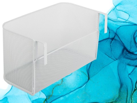 Kosz koszyk organizer metalowy zawieszany na reling półka wisząca kuchenna Kosz koszyk organizer metalowy zawieszany na reling półka wisząca kuchenna