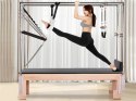 ŁÓŻKO DO ĆWICZEŃ PILATES PILATESU REFORMER URZĄDZENIE DO ĆWICZENIA FITNESS
