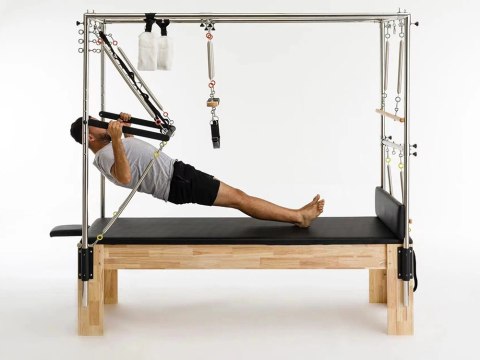 ŁÓŻKO DO ĆWICZEŃ PILATES PILATESU REFORMER URZĄDZENIE DO ĆWICZENIA FITNESS ŁÓŻKO DO ĆWICZEŃ PILATES PILATESU REFORMER URZĄDZENIE DO ĆWICZENIA FITNESS