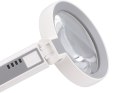 Lupa szkło powiększające lampa do czytania kosmetyczna podświetlenie 20 led