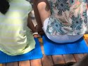 MATA SKŁADANA DO SIEDZENIA KARIMATA TURYSTYCZNA BIWAKOWA KEMPINGOWA PLAŻA