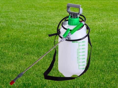 Opryskiwacz ciśnieniowy ręczny ogrodowy spryskiwacz 5 l + pasek na ramię Opryskiwacz ciśnieniowy ręczny ogrodowy spryskiwacz 5 l + pasek na ramię