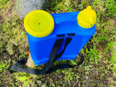 Opryskiwacz plecakowy ciśnieniowy ręczny ogrodowy spryskiwacz lanca 16l Opryskiwacz plecakowy ciśnieniowy ręczny ogrodowy spryskiwacz lanca 16l