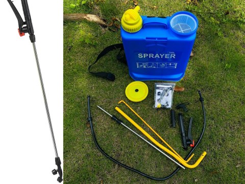 Opryskiwacz plecakowy ciśnieniowy ręczny ogrodowy spryskiwacz lanca 20l Opryskiwacz plecakowy ciśnieniowy ręczny ogrodowy spryskiwacz lanca 20l