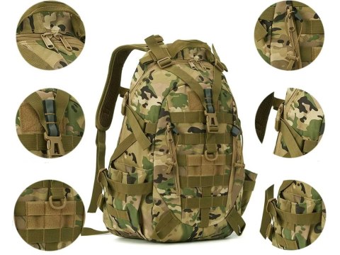 Plecak taktyczny wojskowy militarny survival turystyczny trekkingowy 30l Plecak taktyczny wojskowy militarny survival turystyczny trekkingowy 30l